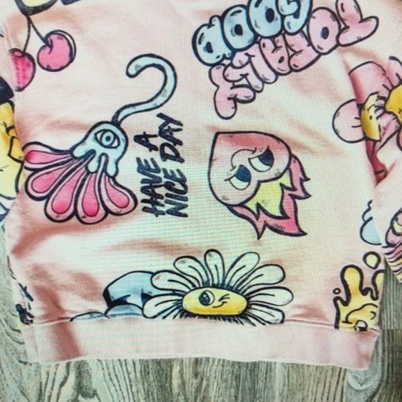 Pink Graphic Sweatshirt - Picture 3 of 3